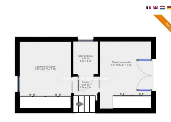 Apartmán Duplex T3 Boulouris Pieds Dans L Eau